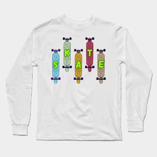 Skate mode Long Sleeve T-Shirt